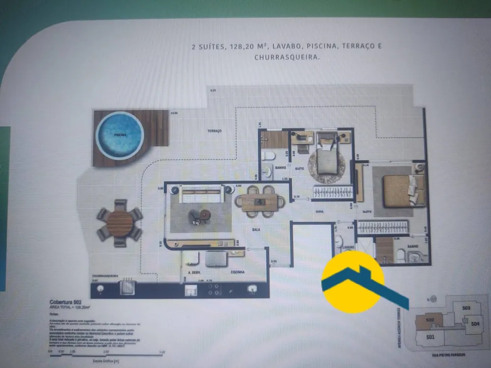 Apartamento, 1 quarto, 46 m² - Foto 20
