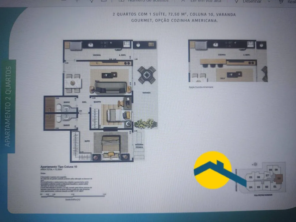 Apartamento, 1 quarto, 46 m² - Foto 24