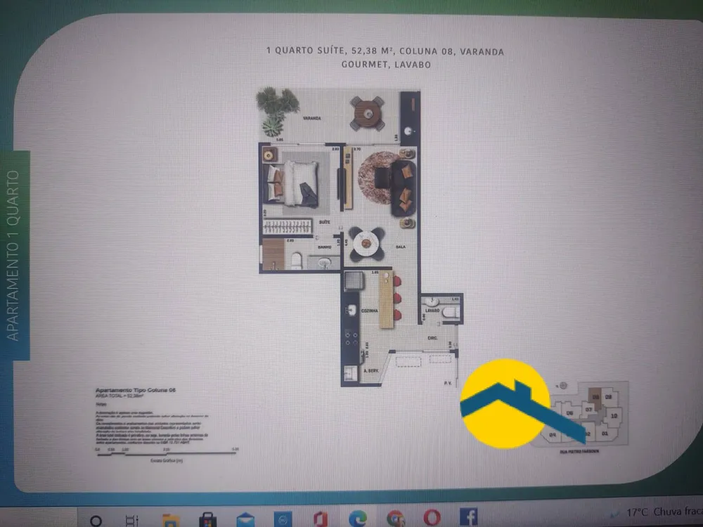 Apartamento, 1 quarto, 46 m² - Foto 22