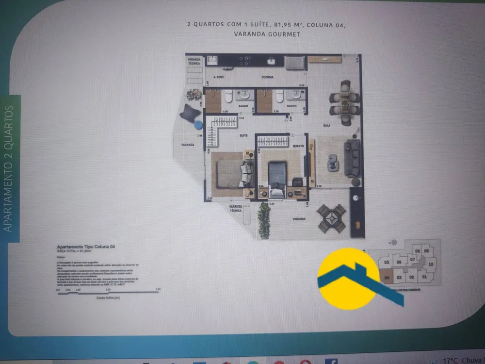 Apartamento, 1 quarto, 46 m² - Foto 25