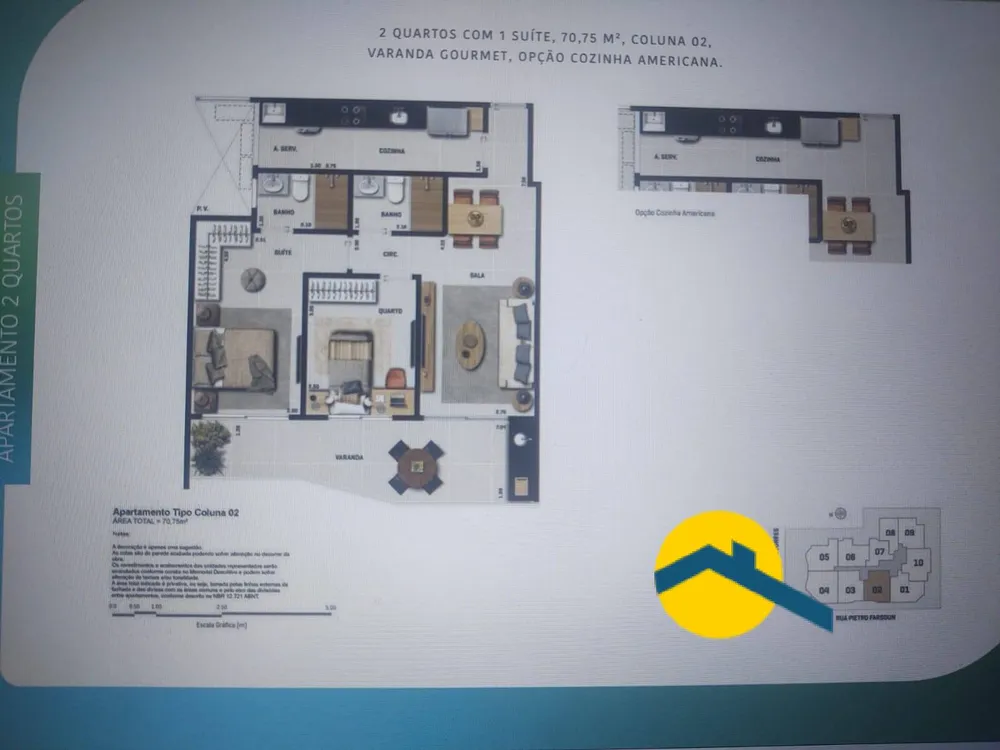 Apartamento, 1 quarto, 46 m² - Foto 13