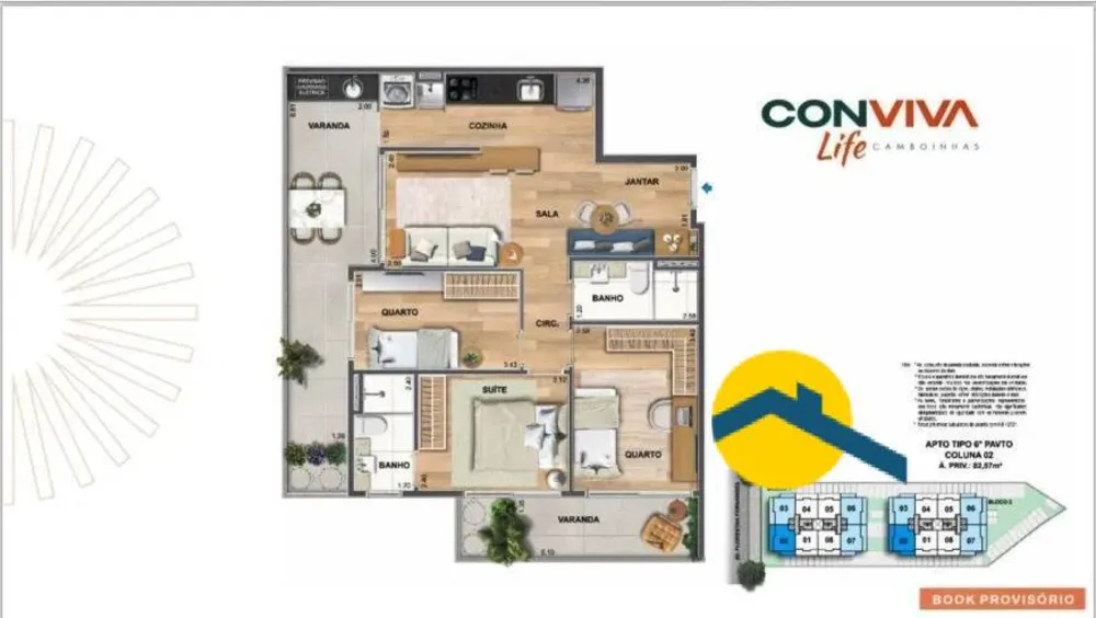 Apartamento, 3 quartos, 79 m² - Foto 17