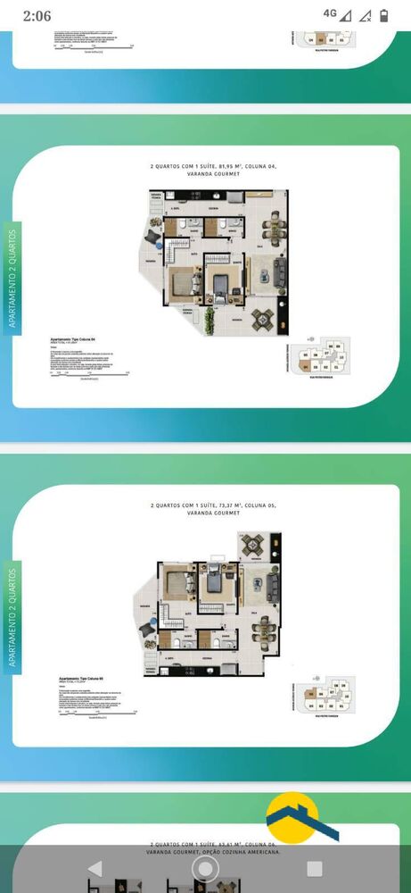 Apartamento, 2 quartos, 81 m² - Foto 2