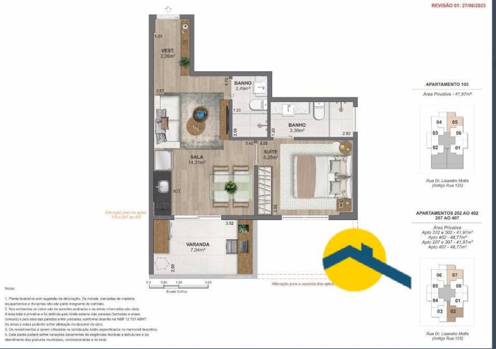 Cobertura à venda com 1 quarto, 85m² - Foto 3