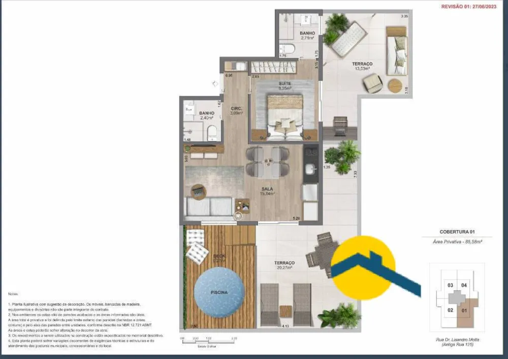 Apartamento, 1 quarto, 37 m² - Foto 16