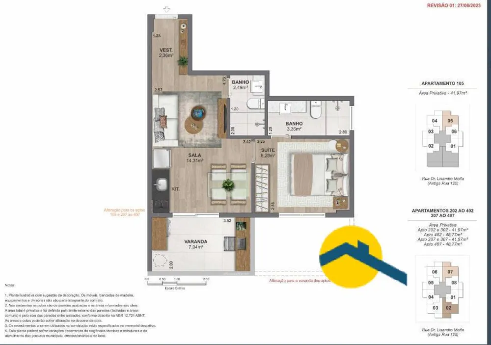 Apartamento, 1 quarto, 37 m² - Foto 13