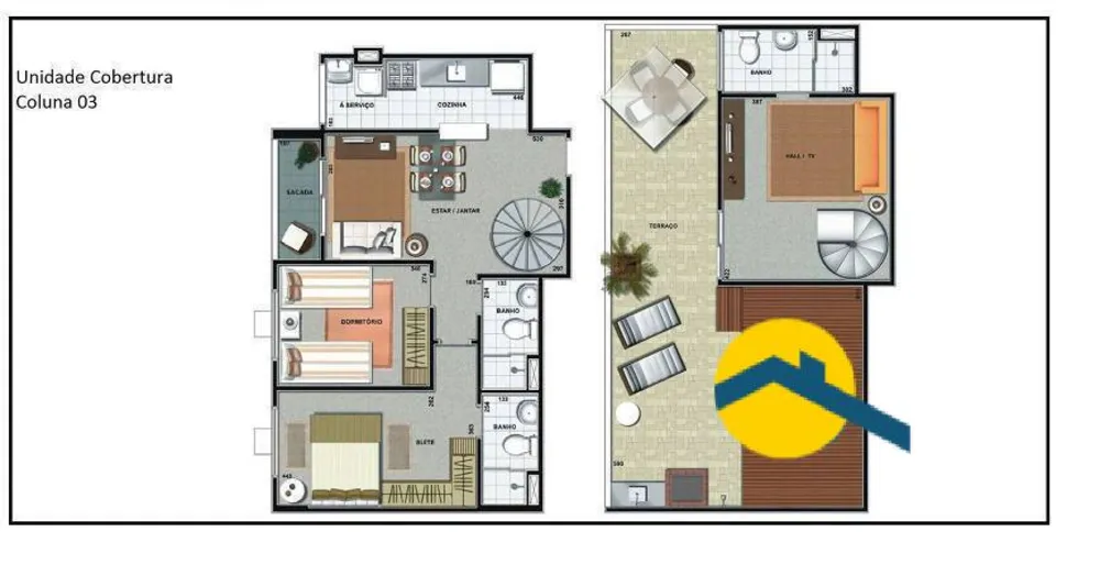 Cobertura, 3 quartos, 144 m² - Foto 17
