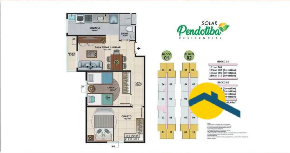 Apartamento, 2 quartos, 47 m² - Foto 11