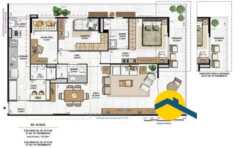 Apartamento, 2 quartos, 87 m² - Foto 29