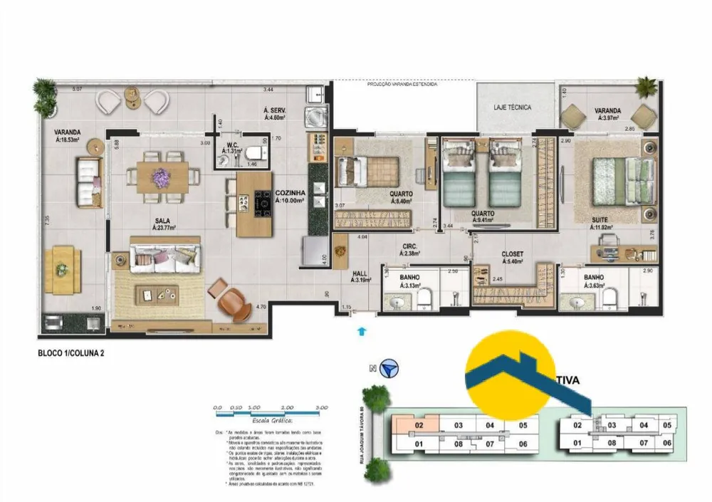 Apartamento, 1 quarto, 51 m² - Foto 63