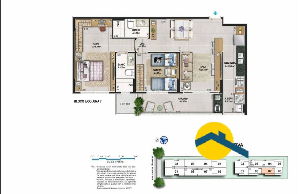 Apartamento, 1 quarto, 51 m² - Foto 74