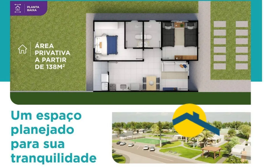 Casa de Condomínio, 2 quartos - Foto 7