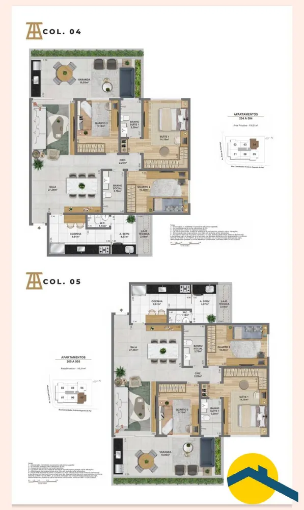 Cobertura, 3 quartos, 254 m² - Foto 12