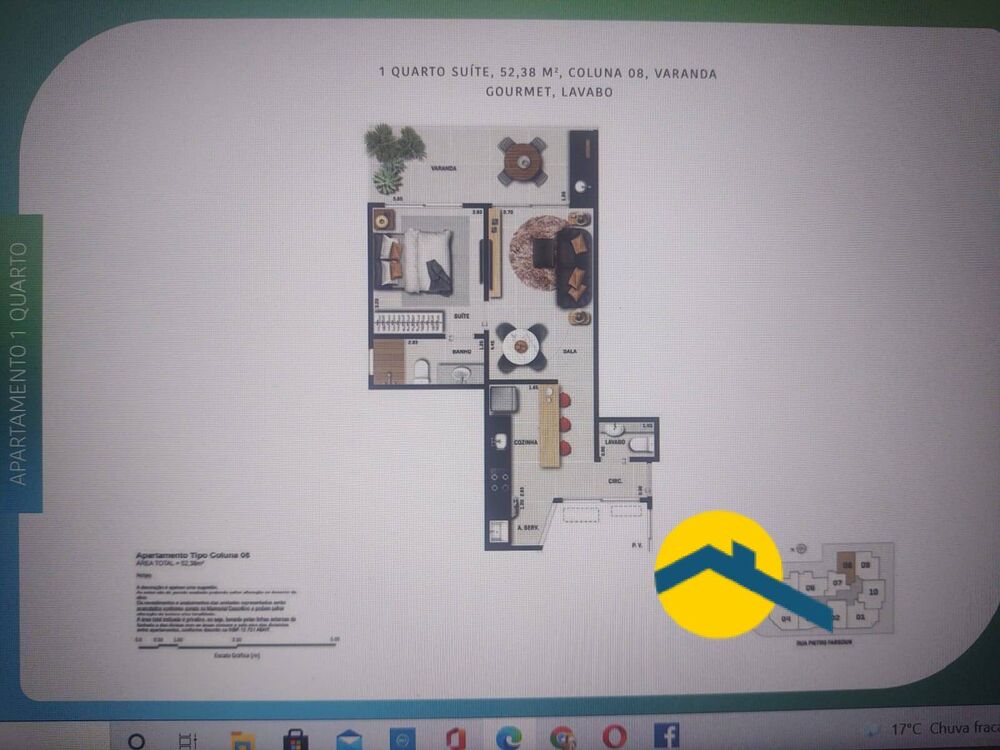 Apartamento, 1 quarto, 46 m² - Foto 7