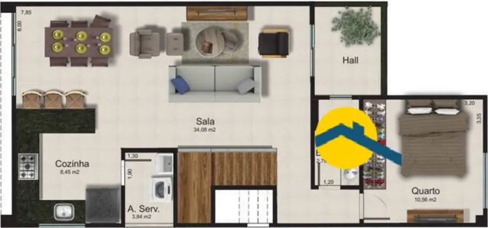 Apartamento, 3 quartos, 115 m² - Foto 27