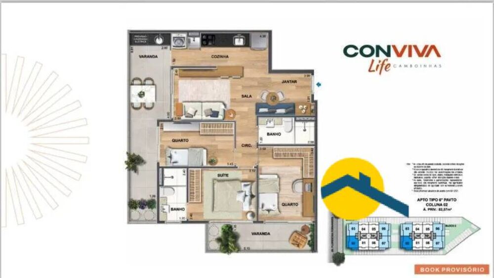 Apartamento, 3 quartos, 79 m² - Foto 14
