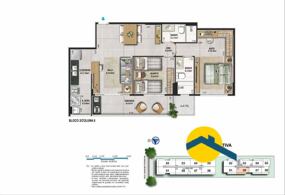 Cobertura, 2 quartos, 149 m² - Foto 49