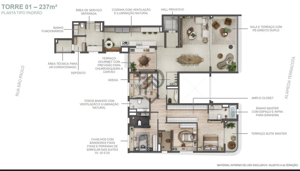 Apartamento, 4 quartos, 480 m² - Foto 6