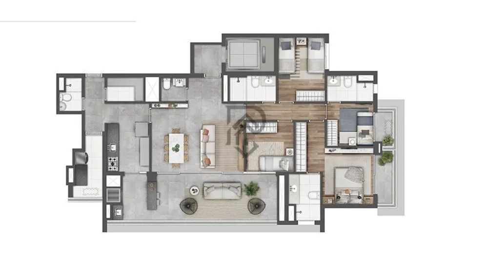 Apartamento, 4 quartos, 146 m² - Foto 7