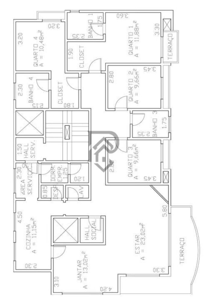 Apartamento, 2 quartos, 165 m² - Foto 3