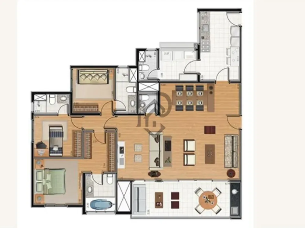 Apartamento, 2 quartos, 140 m² - Foto 5