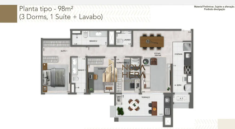 Apartamento, 2 quartos, 63 m² - Foto 15