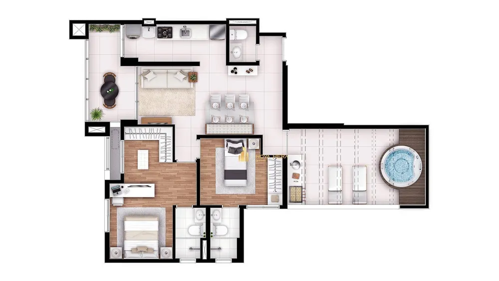 Apartamento, 3 quartos, 76 m² - Foto 12