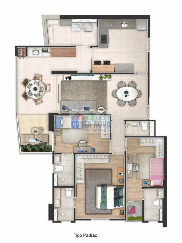 Apartamento, 3 quartos, 112 m² - Foto 13