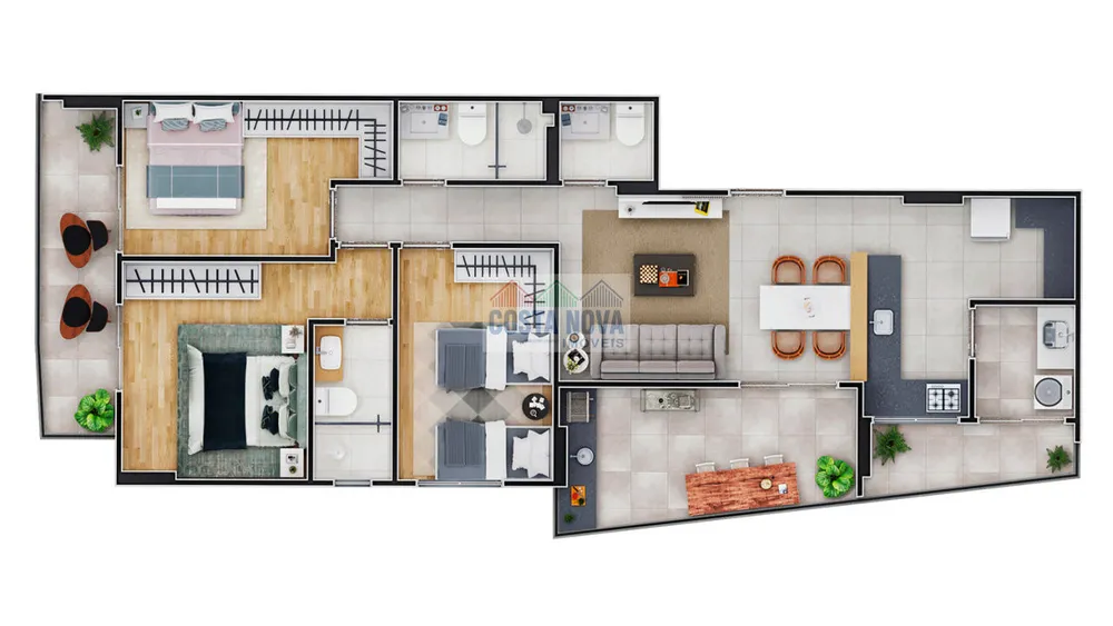 Apartamento, 2 quartos, 76 m² - Foto 6