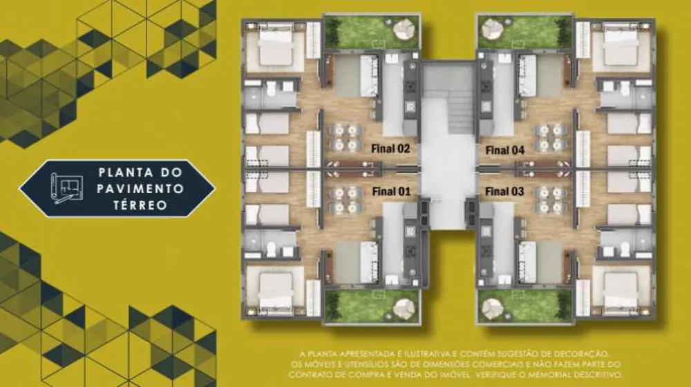 Apartamento, 2 quartos, 52 m² - Foto 2