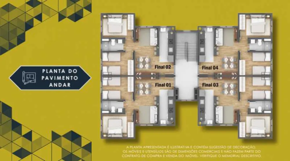Apartamento, 2 quartos, 45 m² - Foto 2