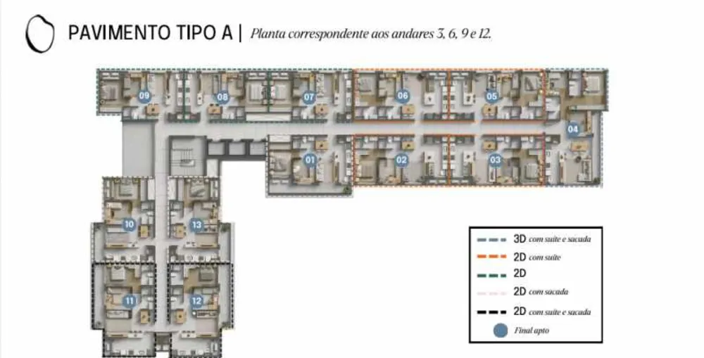 Apartamento, 2 quartos, 57 m² - Foto 1