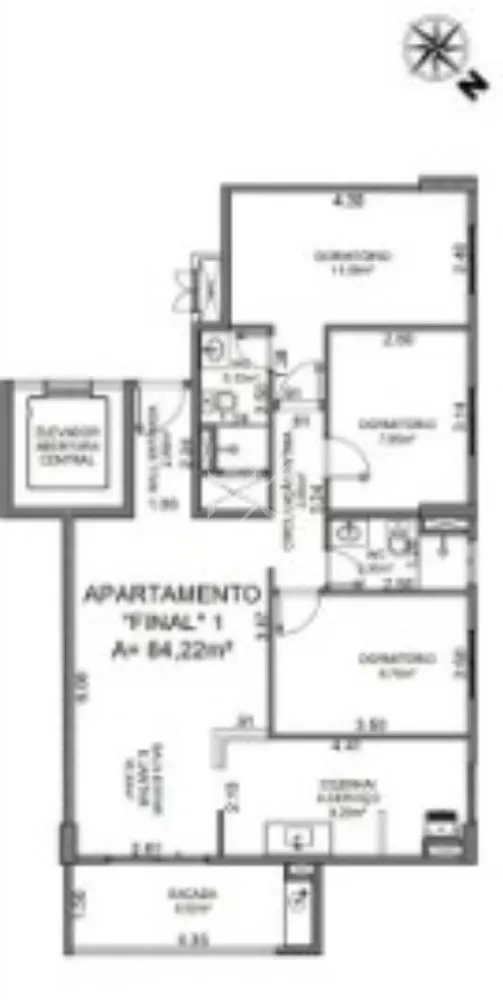 Apartamento, 3 quartos, 84 m² - Foto 6