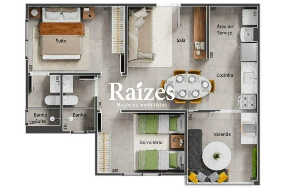 Apartamento, 2 quartos, 56 m² - Foto 4