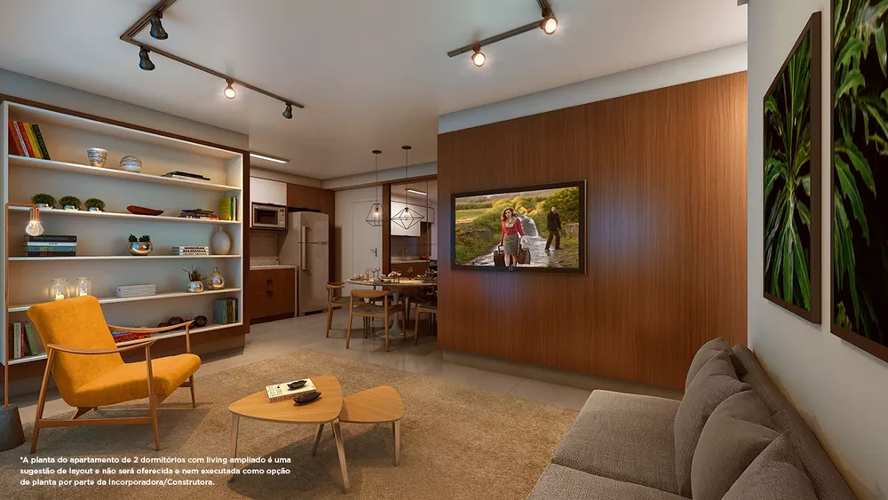 Apartamento, 2 quartos, 55 m² - Foto 2