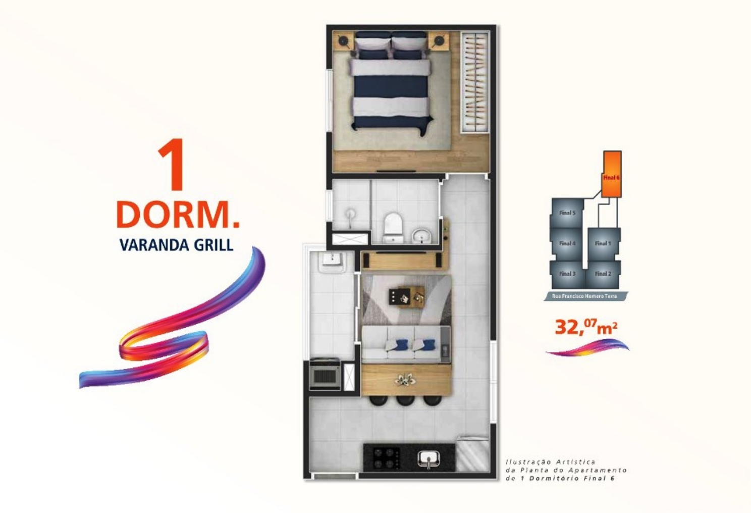 Apartamento, 2 quartos, 37 m² - Foto 12