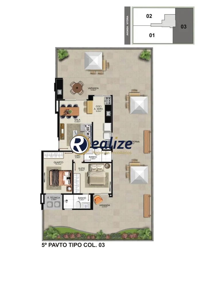 Apartamento, 2 quartos, 71 m² - Foto 5