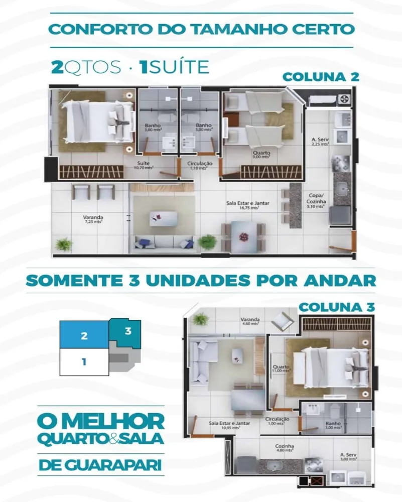 Apartamento, 1 quarto, 65 m² - Foto 2