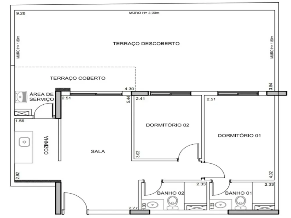 Apartamento, 2 quartos, 89 m² - Foto 2