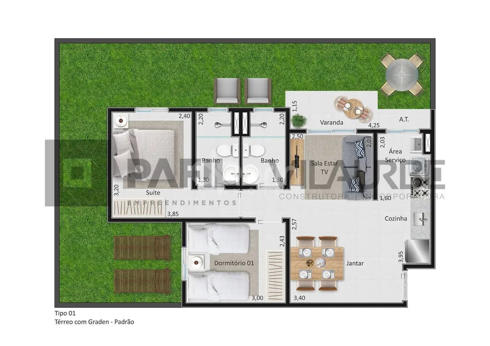 Apartamento, 2 quartos - Foto 8