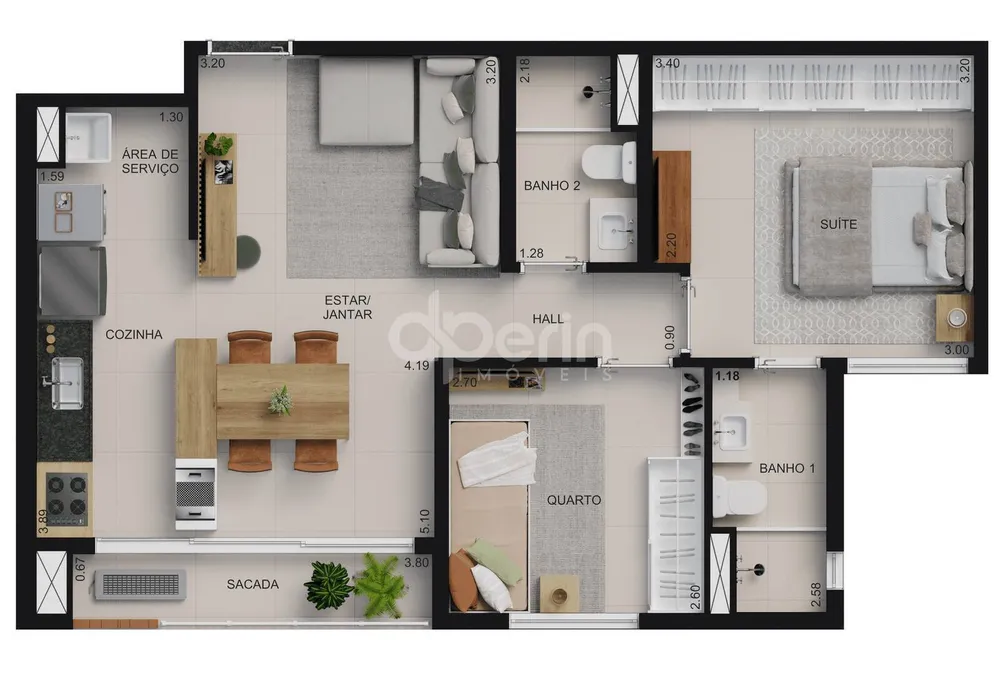 Apartamento, 3 quartos - Foto 5