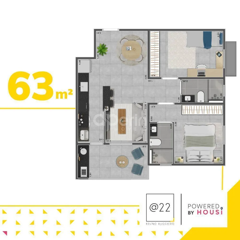 Apartamento, 2 quartos - Foto 12