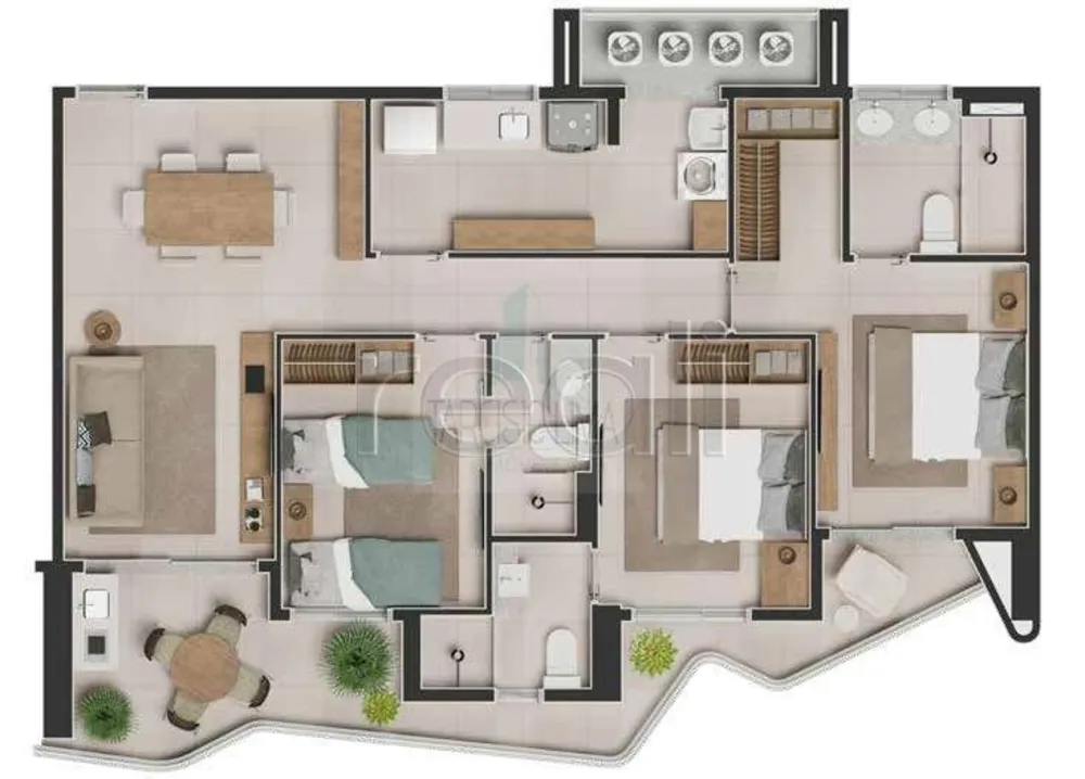 Apartamento, 3 quartos, 94 m² - Foto 12