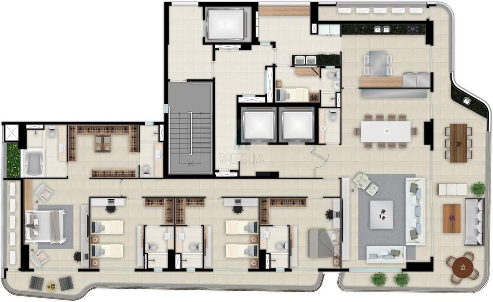 Apartamento, 4 quartos, 301 m² - Foto 20