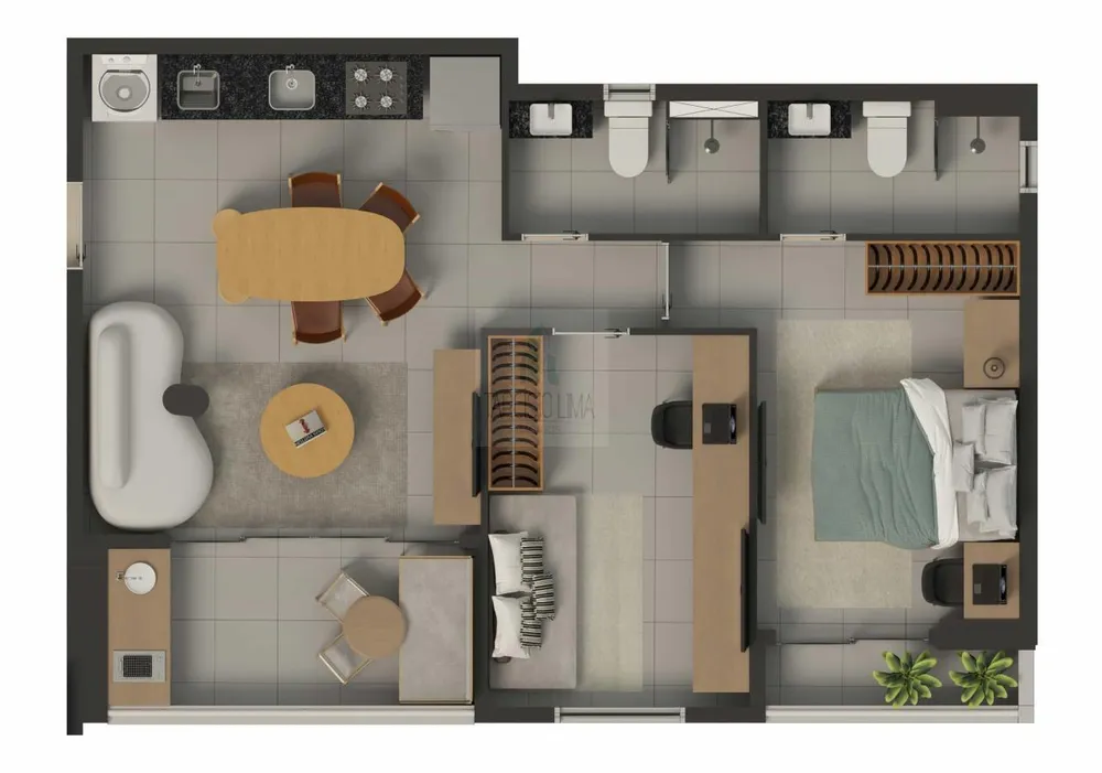 Apartamento, 2 quartos, 58 m² - Foto 14