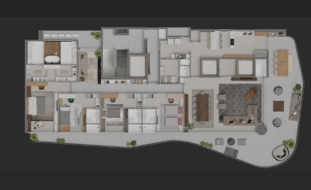 Apartamento, 4 quartos, 355 m² - Foto 9