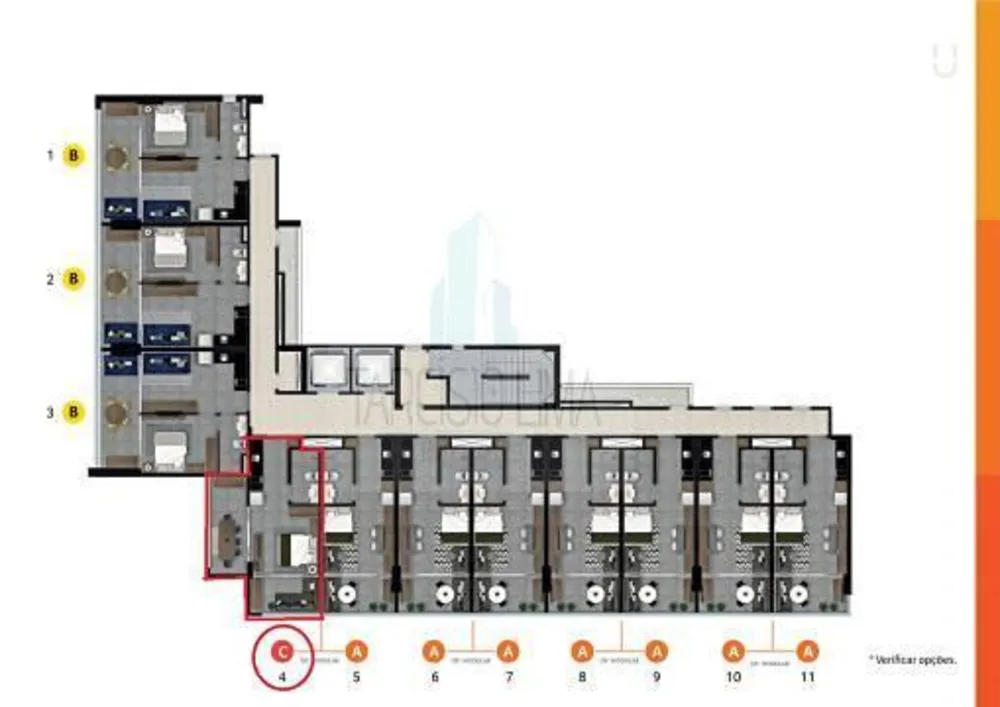 Apartamento, 2 quartos, 41 m² - Foto 7