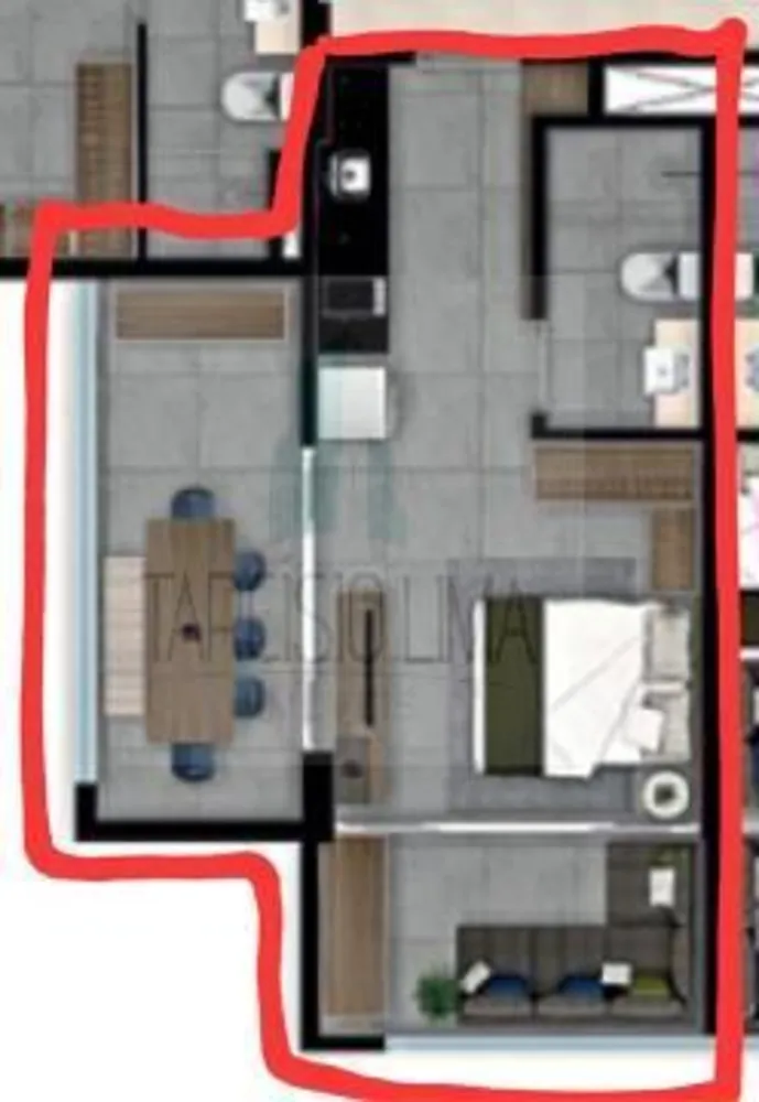 Apartamento, 2 quartos, 41 m² - Foto 6