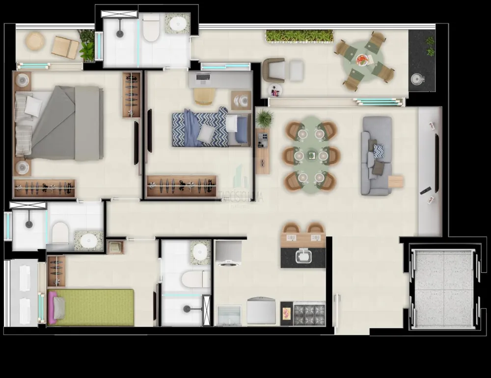 Apartamento, 2 quartos, 55 m² - Foto 16