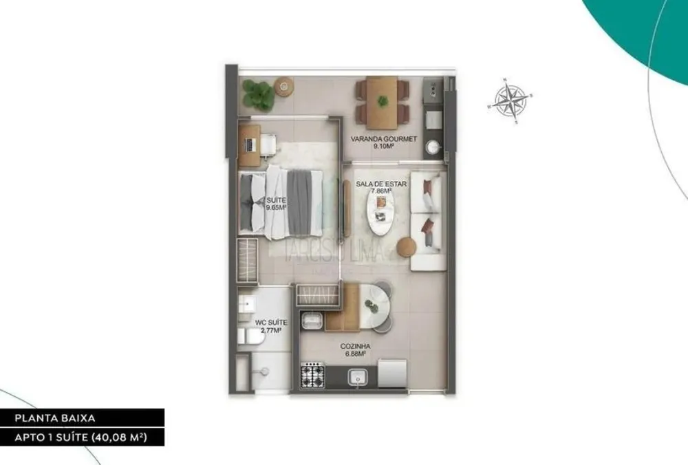 Apartamento, 2 quartos, 60 m² - Foto 12